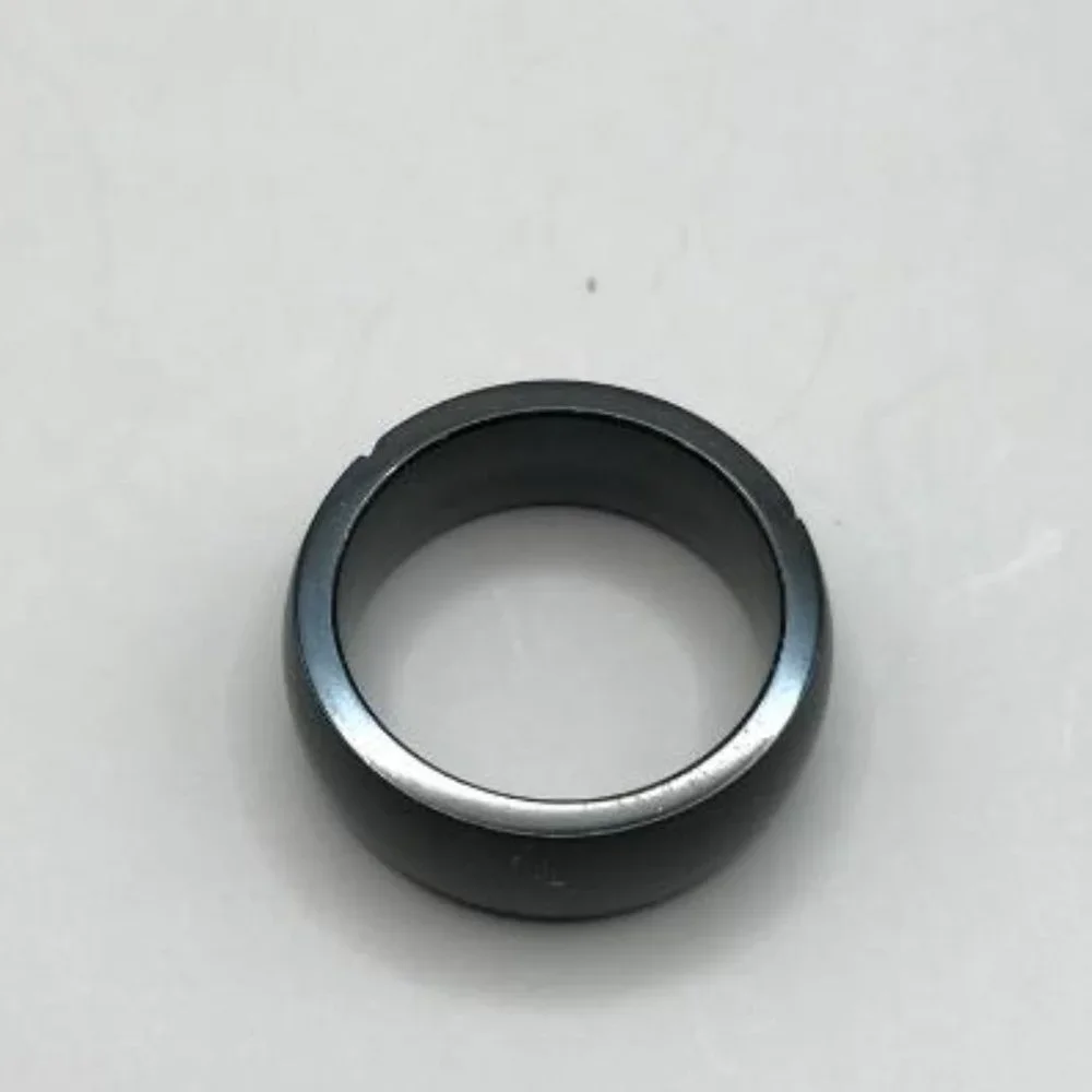 Men's Black Titanium Cable Ring